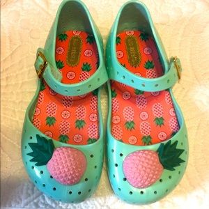 Mini Melissa Pineapple Shoes